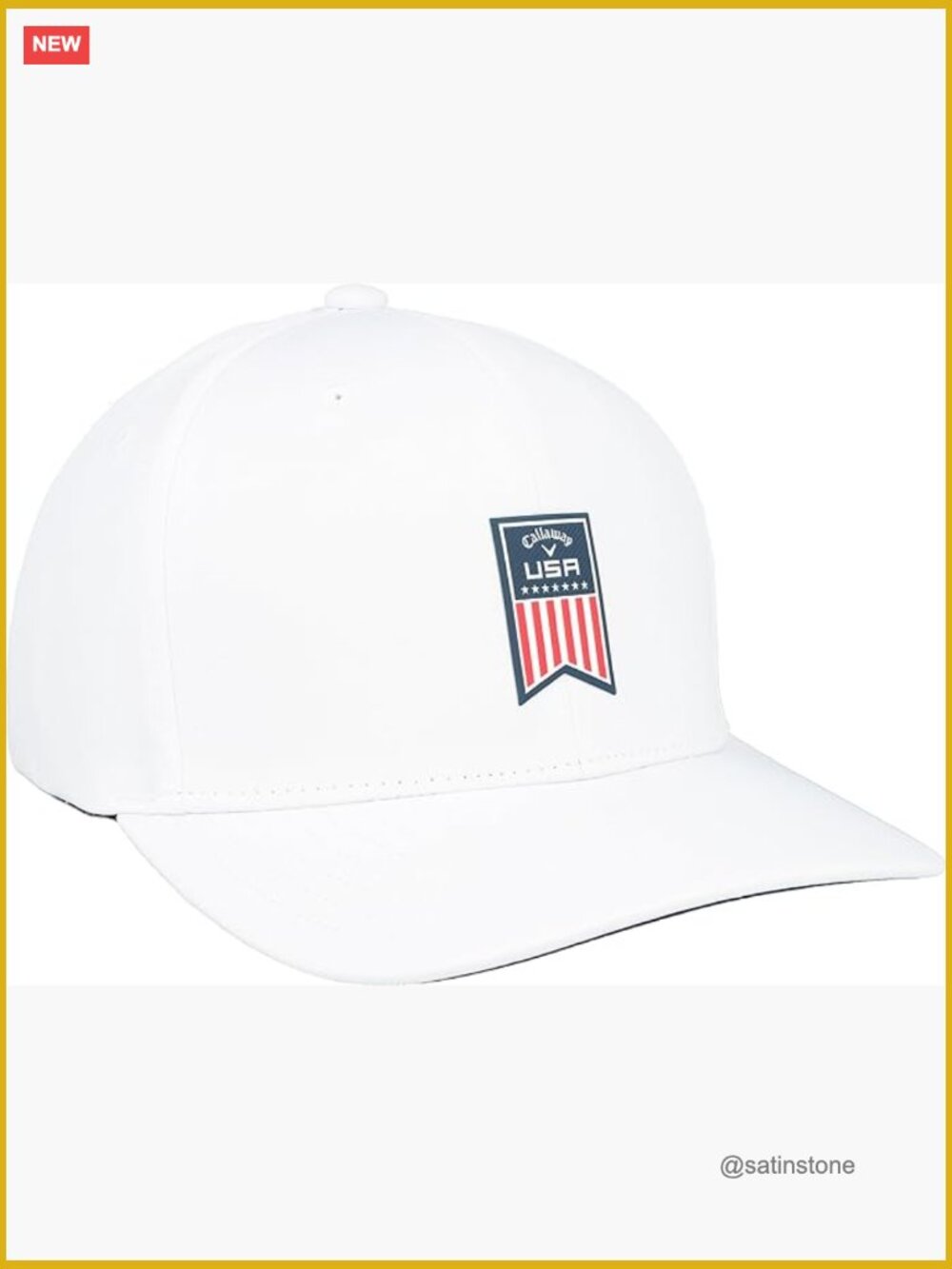 Callaway Golf High Crown CHEV Baseball Cap - Adjustable Performance Hat